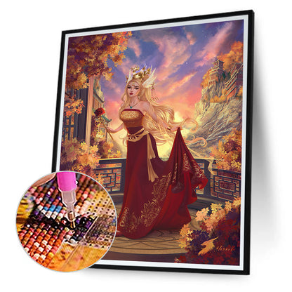 Goddess 40*50CM(Canvas) Full Round Drill Diamond Painting