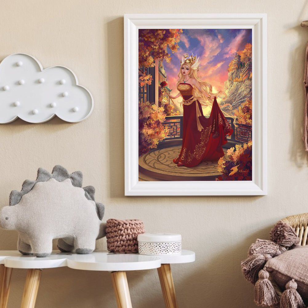 Goddess 40*50CM(Canvas) Full Round Drill Diamond Painting