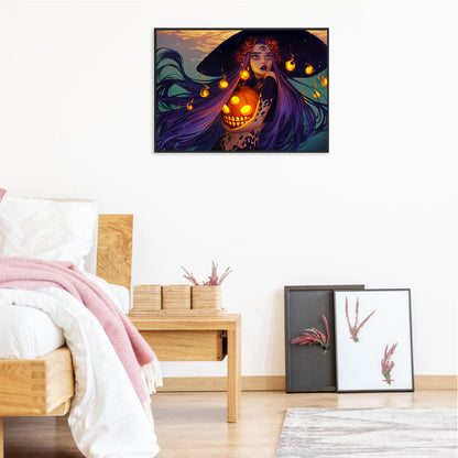 The Witch - Full Round Drill Diamond Painting 50*30CM