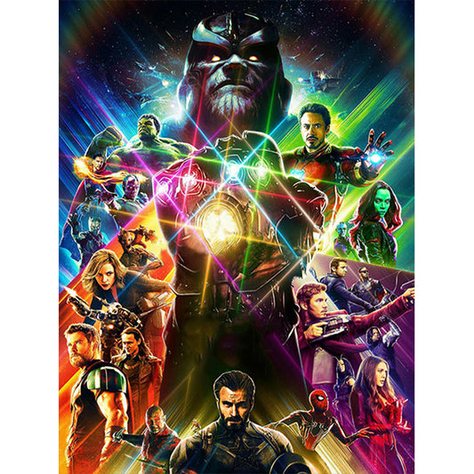 The Avengers 40*50CM(Canvas) Full Round Drill Diamond Painting