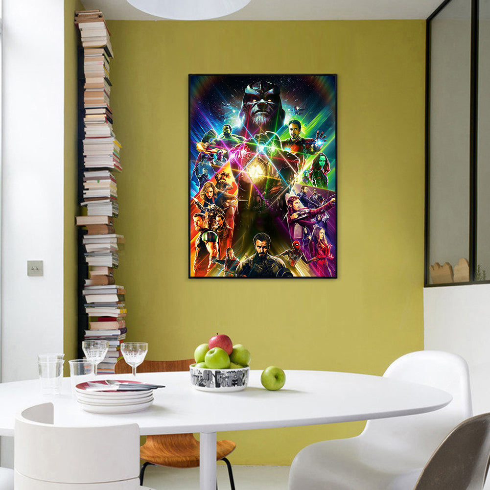 The Avengers 40*50CM(Canvas) Full Round Drill Diamond Painting