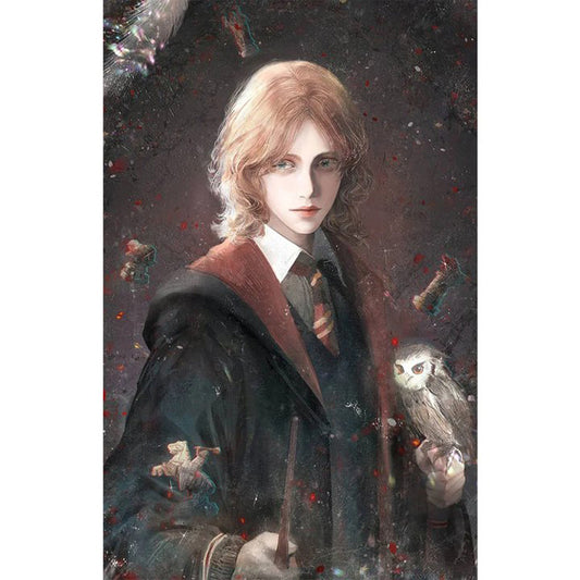 Harry Potter Gryffindor - Full Square Drill Diamond Painting 40*60CM