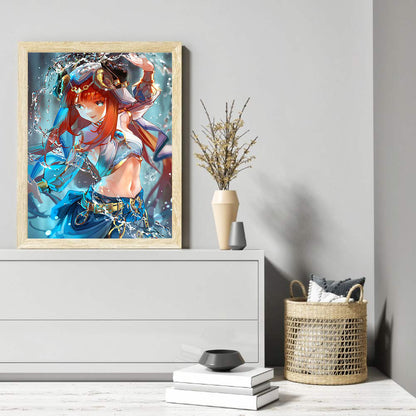 Original God Nilu 30*40CM(Canvas) Full Round Drill Diamond Painting