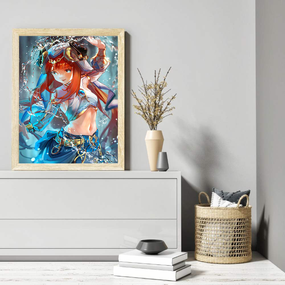 Genshin - Full Round Drill Diamond Painting 30*40CM