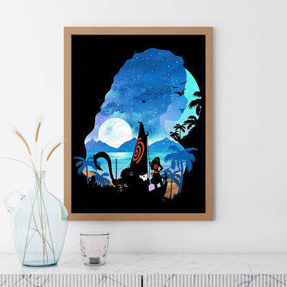 Moana - Moana - Full Square Drill Diamond Painting 30*40CM