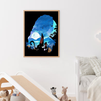 Moana - Moana - Full Square Drill Diamond Painting 30*40CM