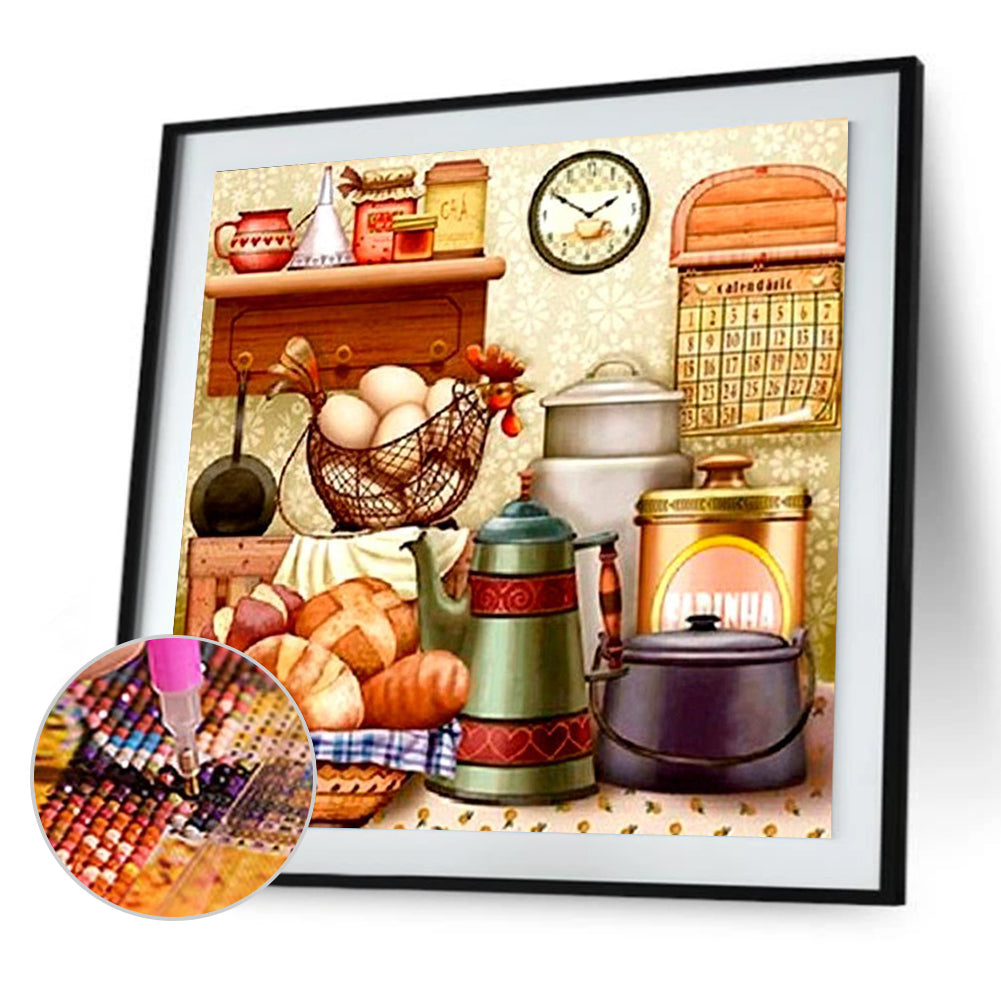 Kitchenware - Full Square Drill Diamond Painting 50*50CM