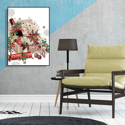 Christmas Atmosphere - Special Shaped Drill Diamond Painting 30*40CM