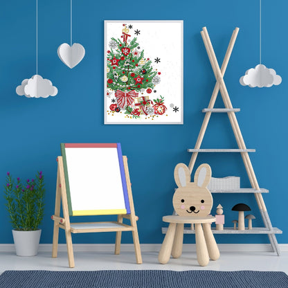 Christmas Atmosphere - Special Shaped Drill Diamond Painting 30*40CM