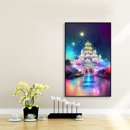 Fantasy Castle 40*60CM(Canvas) Full Round Drill Diamond Painting