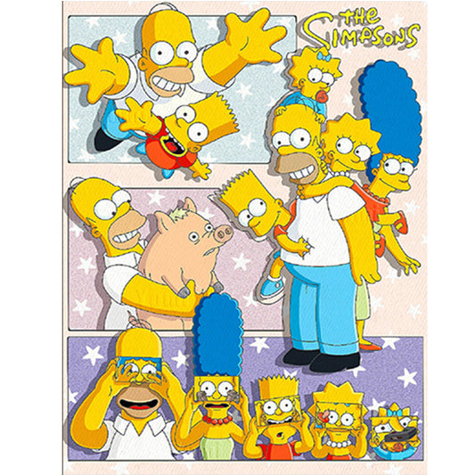 Simpson - Full Round Drill Diamond Painting 40*50CM