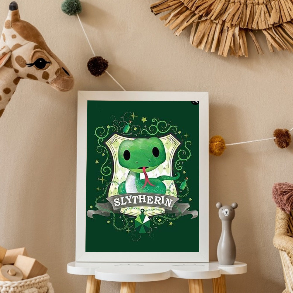 Harry Potter Logo - Full Round Drill Diamond Painting 30*40CM