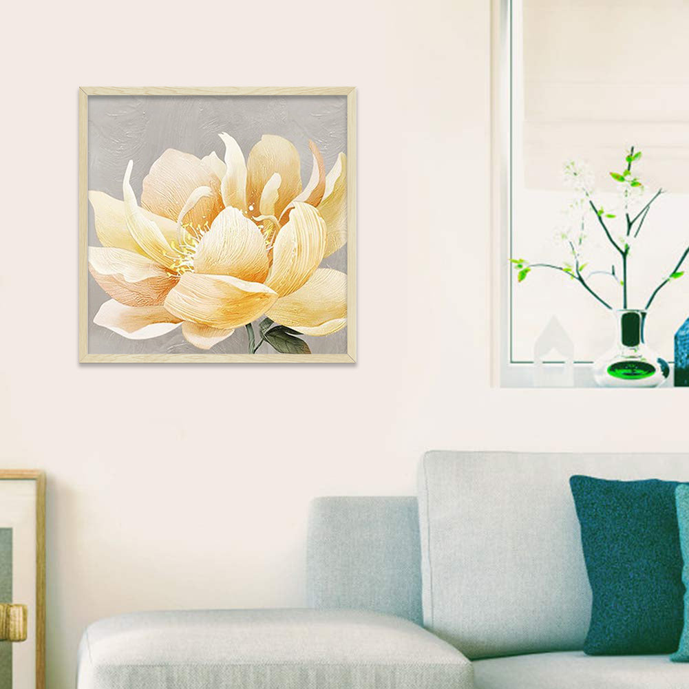 Peony - Full Round Drill Diamond Painting 30*30CM