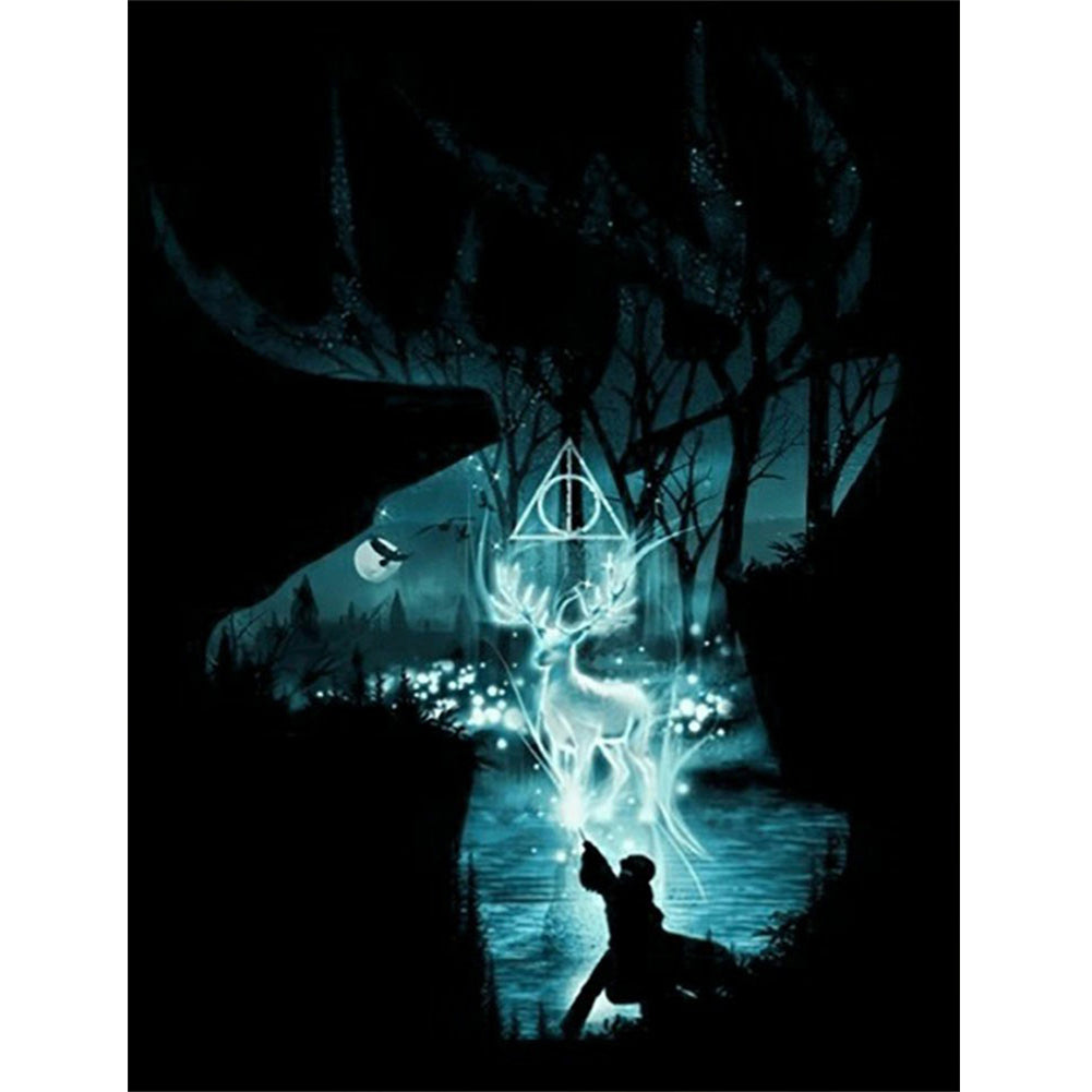 Harry Potter - Full Round Drill Diamond Painting 40*50CM
