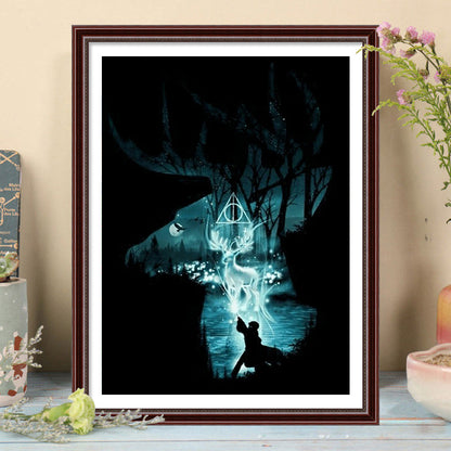 Harry Potter - Full Round Drill Diamond Painting 40*50CM