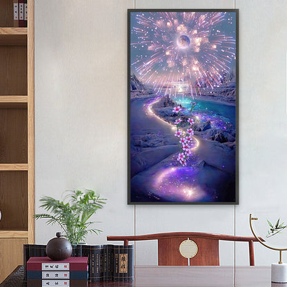 Purple Dream - Full Square Drill Diamond Painting 40*70CM