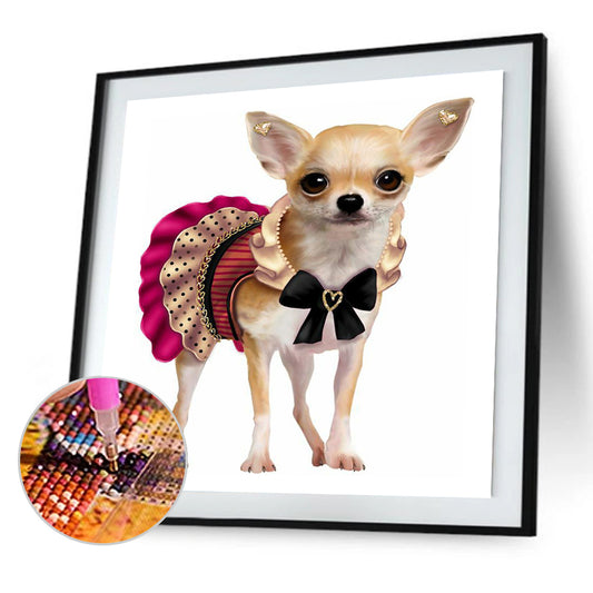 Dog - Full Square Drill Diamond Painting 30*30CM