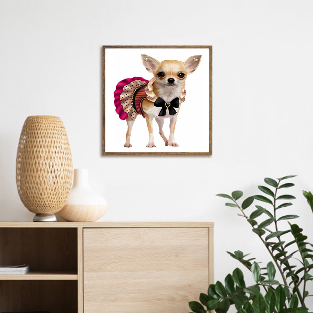 Dog - Full Square Drill Diamond Painting 30*30CM