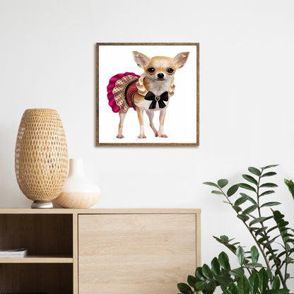 Dog - Full Square Drill Diamond Painting 30*30CM