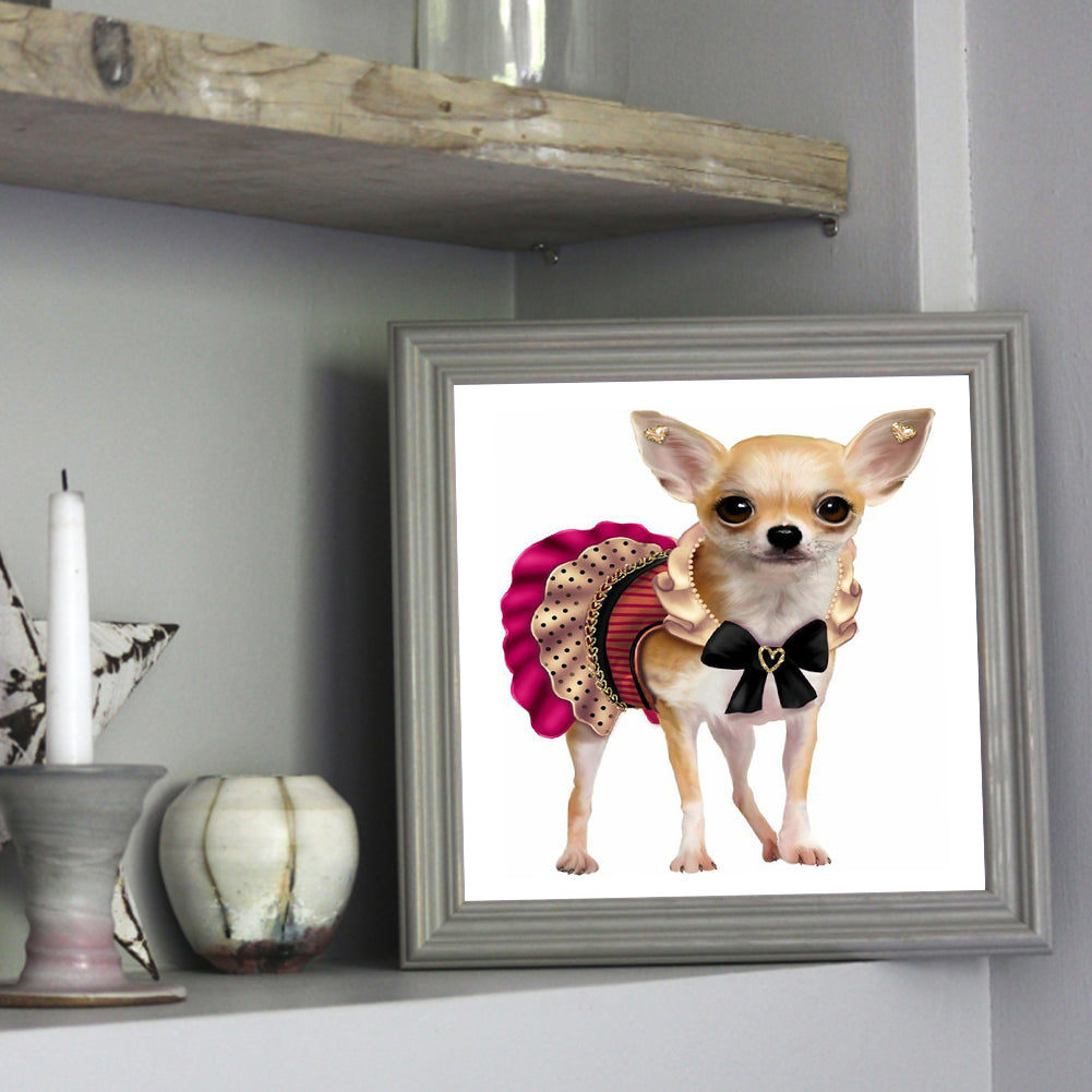 Dog - Full Square Drill Diamond Painting 30*30CM