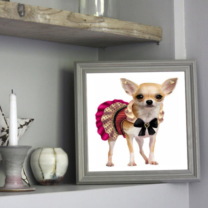 Dog - Full Square Drill Diamond Painting 30*30CM