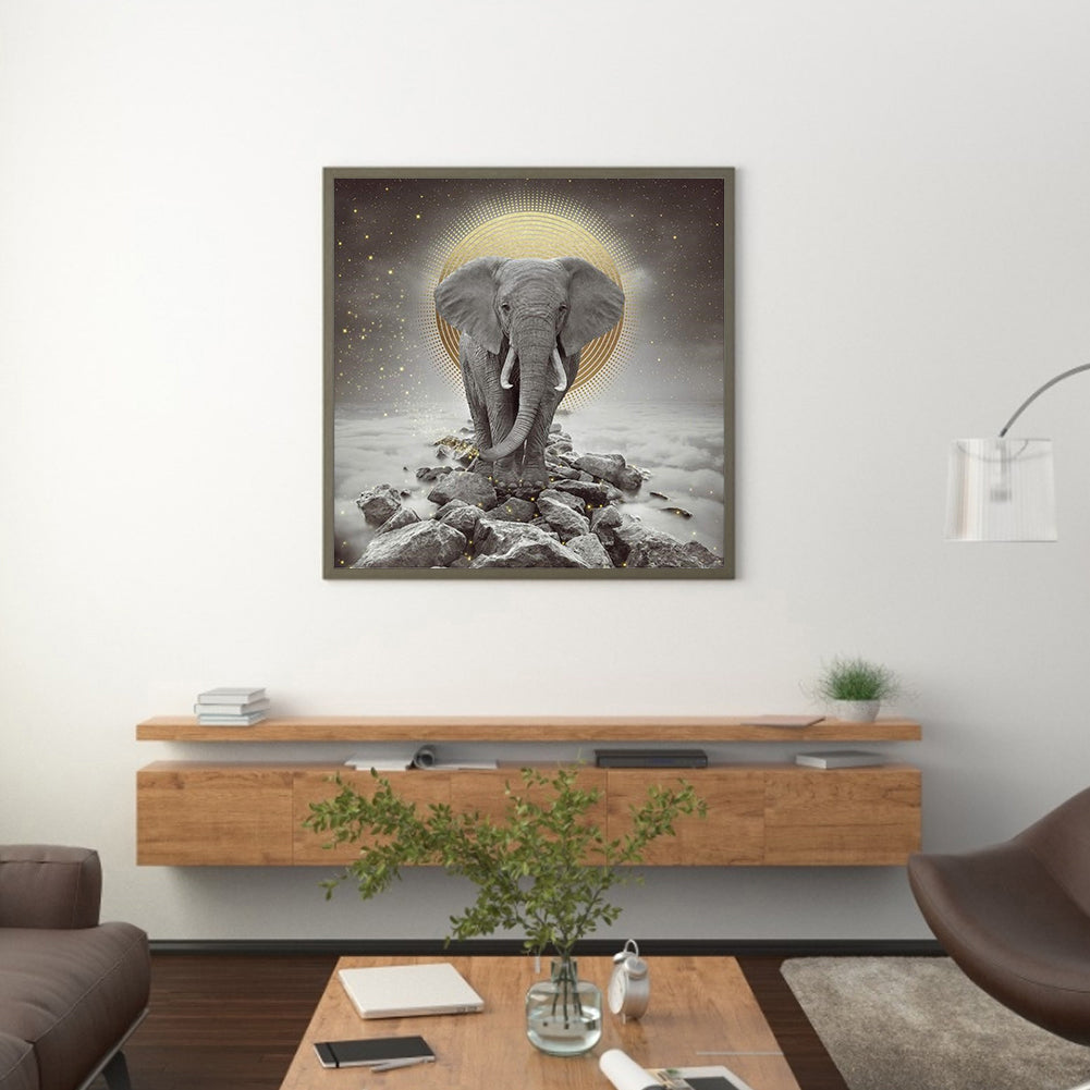 Elephant - Full Square Drill Diamond Painting 50*50CM