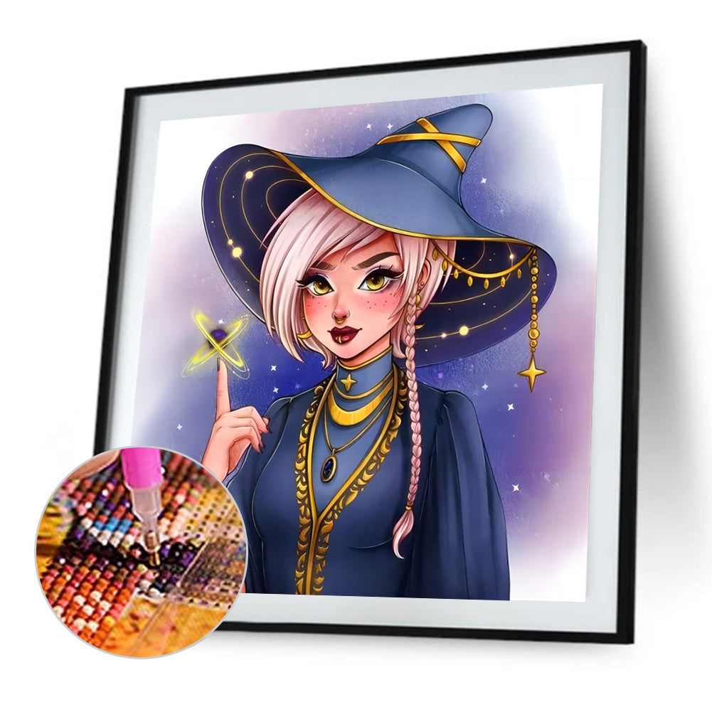 The Witch - Full Round Drill Diamond Painting 40*40CM