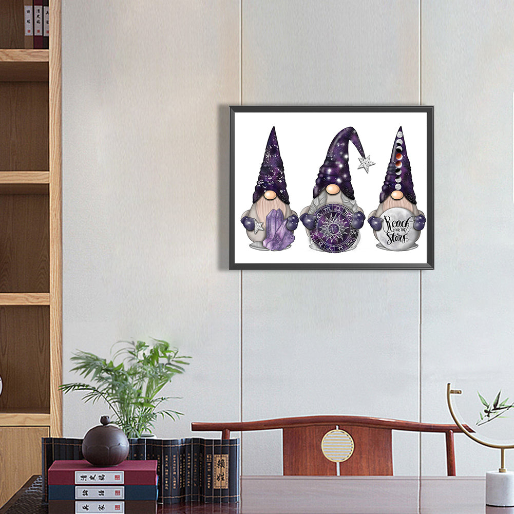 Tower Gnome - Full Round Drill Diamond Painting 50*40CM