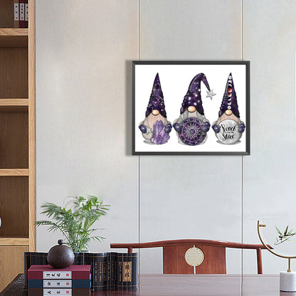 Tower Gnome - Full Round Drill Diamond Painting 50*40CM