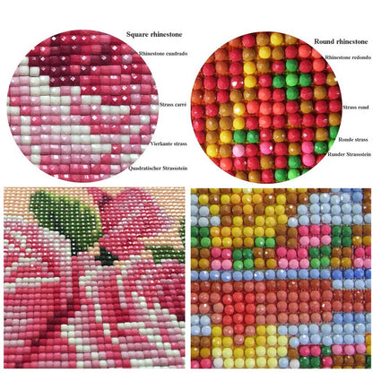 Cross 30*40CM(Canvas) Full Square Drill Diamond Painting