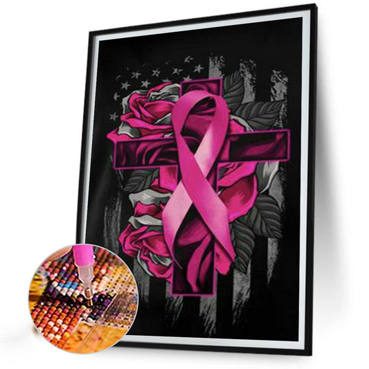 Cross - Full Square Drill Diamond Painting 30*40CM