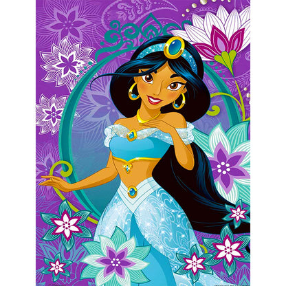 Princess Jasmine - Full Round Drill Diamond Painting 30*40CM