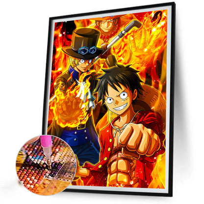 One Piece - Full Round Drill Diamond Painting 30*40CM