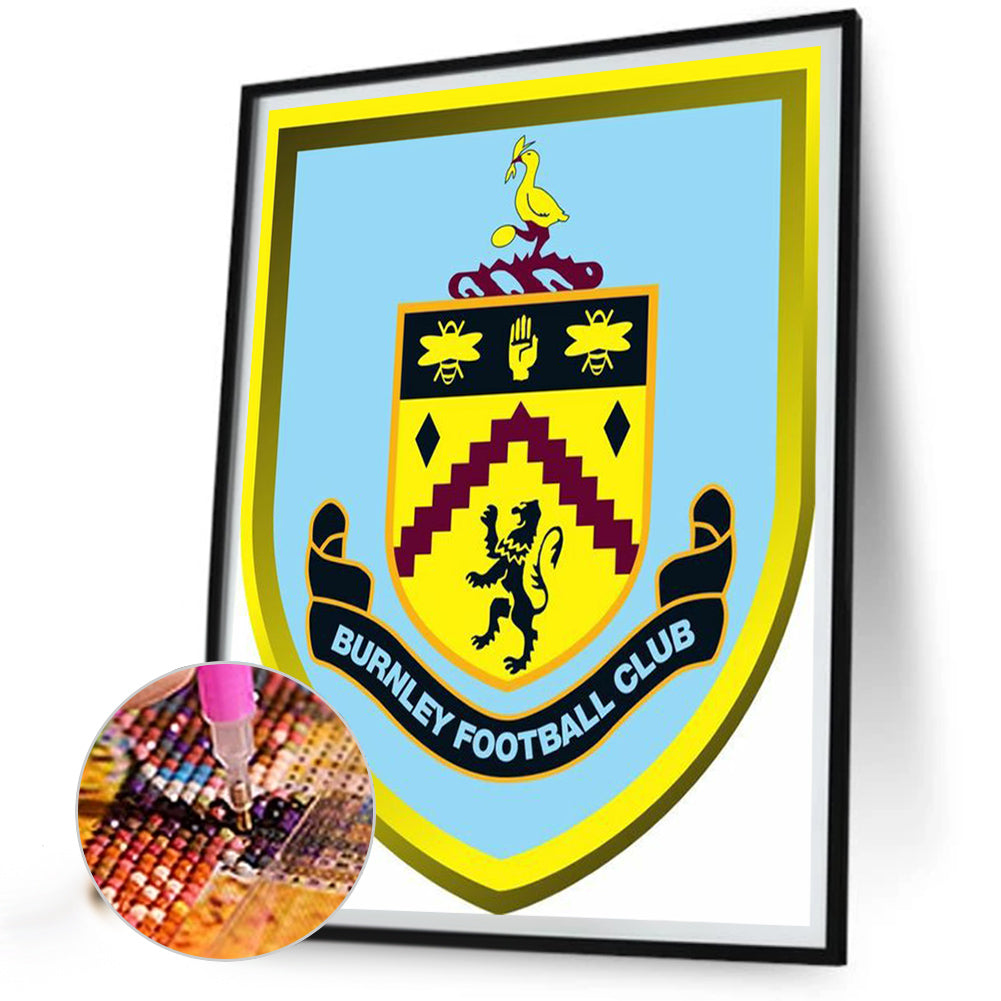 Burnley Football Club - Full Square Drill Diamond Painting 40*50CM