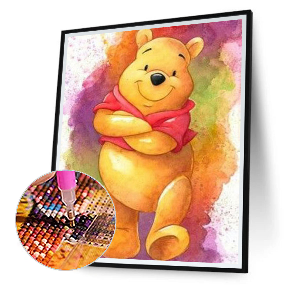 Winnie The Pooh - Full Round Drill Diamond Painting 40*50CM