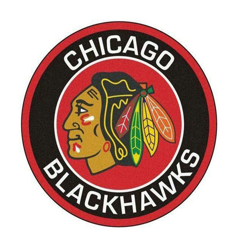 Chicago Blackhawks - Full Round Drill Diamond Painting 50*50CM