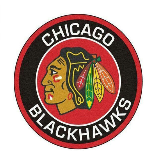 Chicago Blackhawks - Full Round Drill Diamond Painting 50*50CM