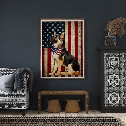 Husky - Full Round Drill Diamond Painting 40*50CM