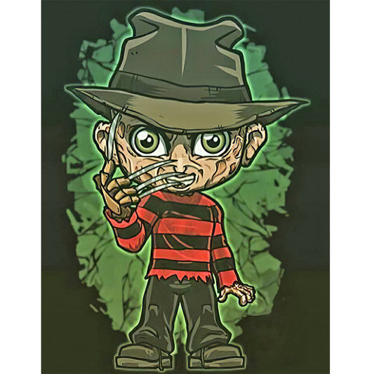 Horror Doll - Full Round Drill Diamond Painting 40*50CM