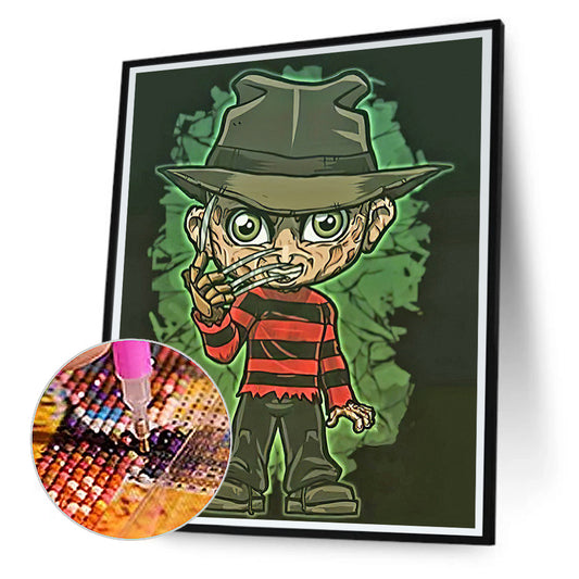 Horror Doll - Full Round Drill Diamond Painting 40*50CM