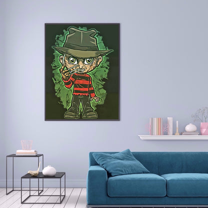 Horror Doll - Full Round Drill Diamond Painting 40*50CM