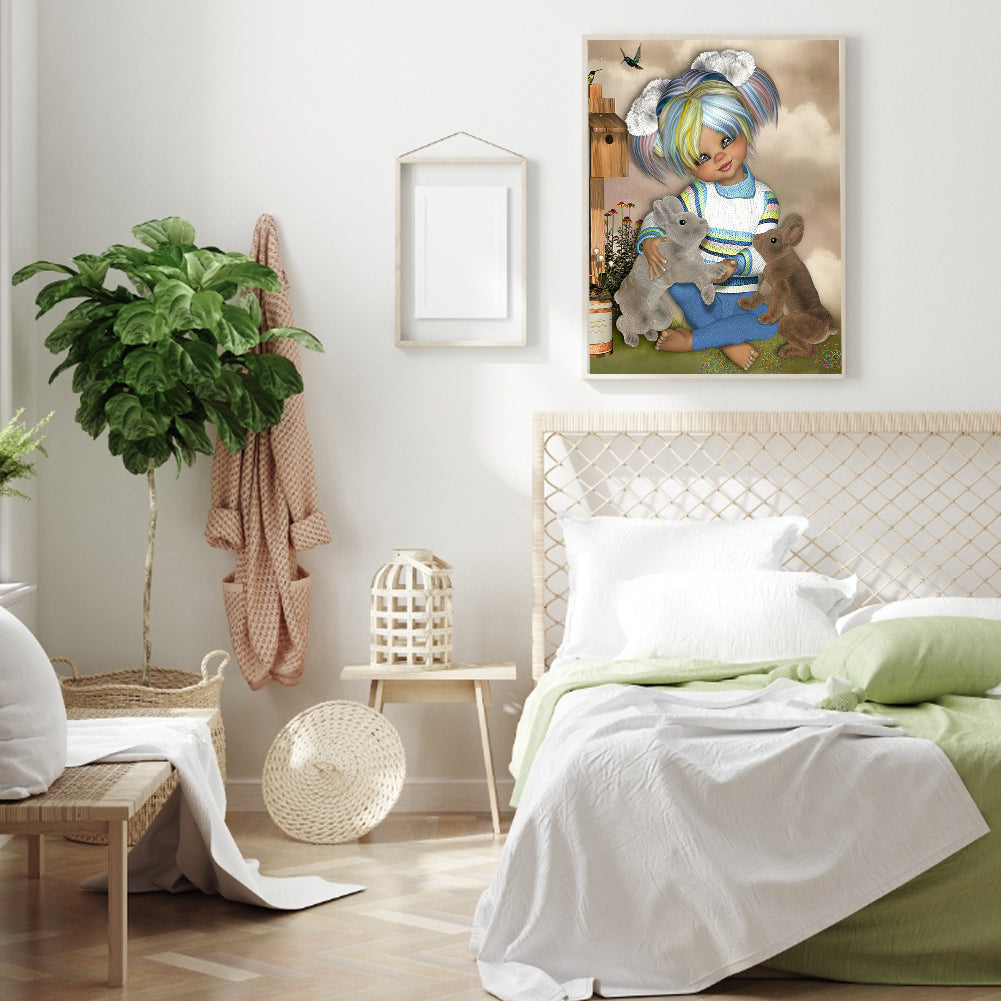 Baby - Full Round Drill Diamond Painting 40*50CM