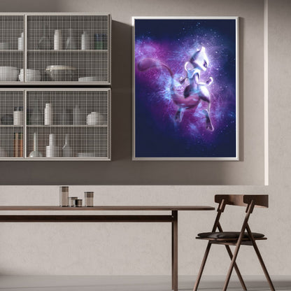 Pok¨¦mon Silhouette - Full Round Drill Diamond Painting 40*50CM