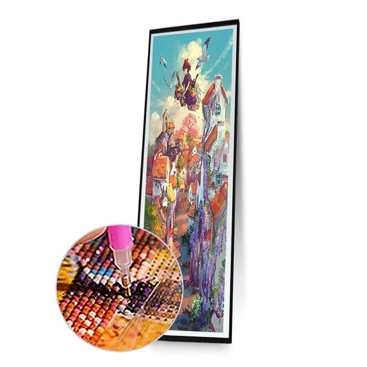 Hayao Miyazaki - Full Round Drill Diamond Painting 30*70CM