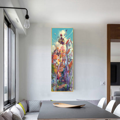 Hayao Miyazaki - Full Round Drill Diamond Painting 30*70CM