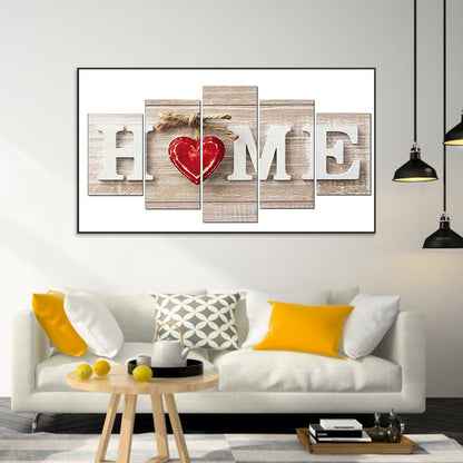 Homeenglish Calligraphy And Painting - Full Square Drill Diamond Painting 95*45CM