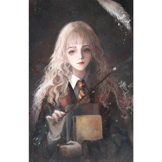 Harry Potter Character 40*60CM(Canvas) Full Round Drill Diamond Painting