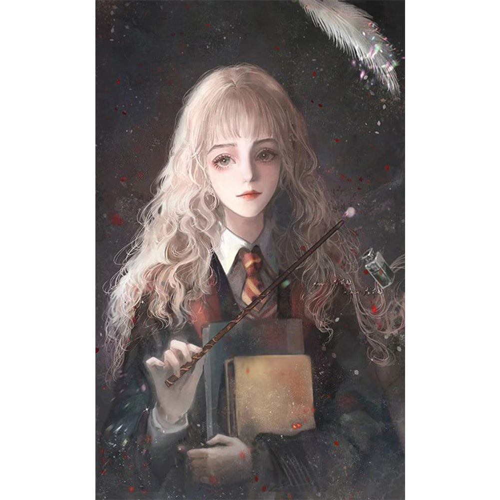 Harry Potter Character - Full Round Drill Diamond Painting 40*60CM