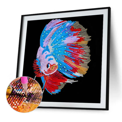 Koi Fish - Special Shaped Drill Diamond Painting 30*30CM