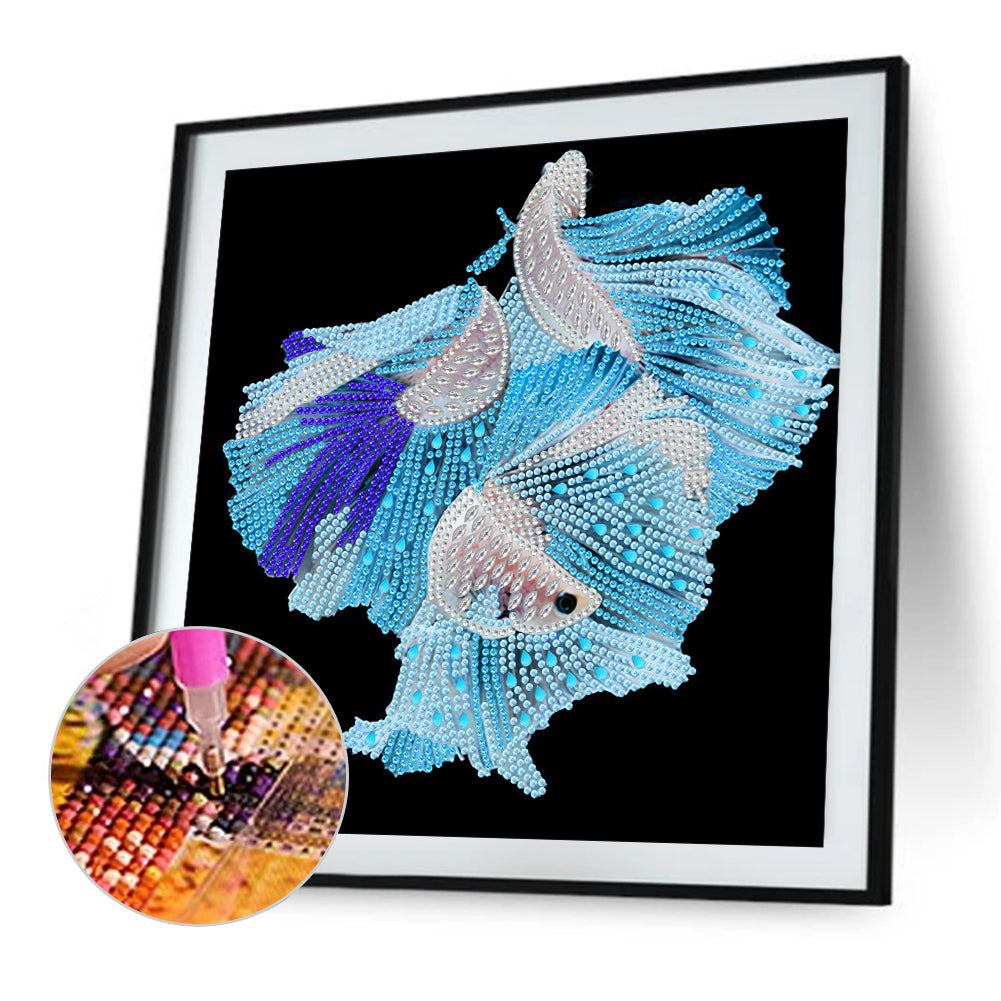 Koi Fish - Special Shaped Drill Diamond Painting 30*30CM